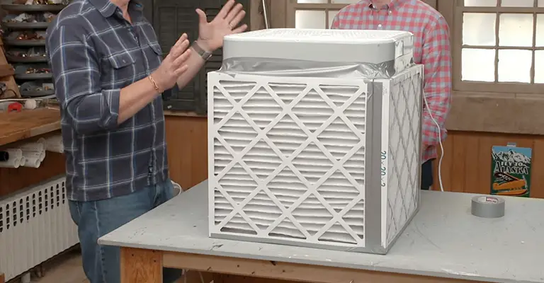 Construct A Temporary Box Fan Air Filter